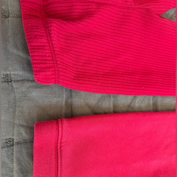 Lot of 2 red 2T sweatpants, GUC - Picture 3 of 5